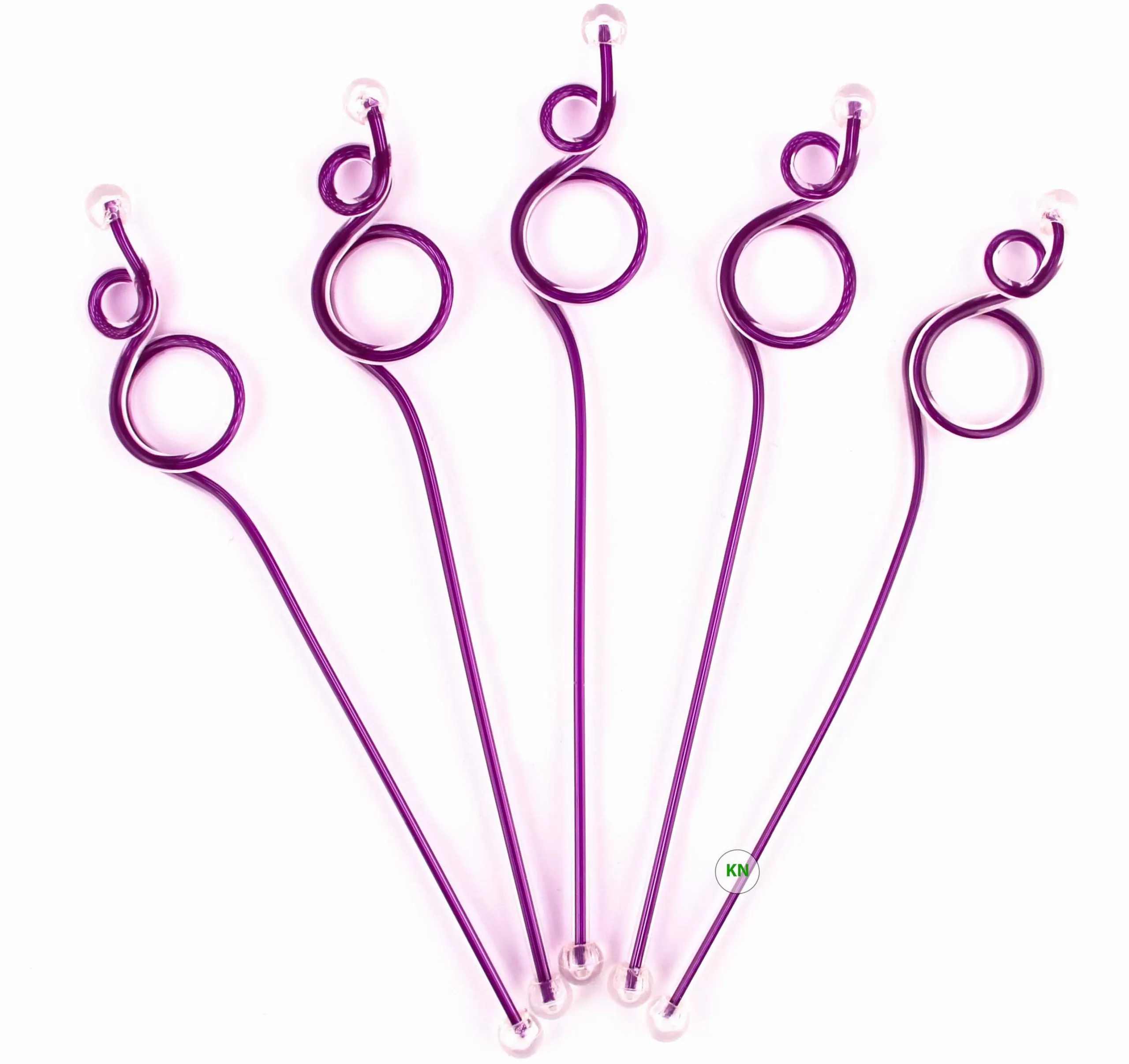 Мешалки "Скрипичный ключ" фиолетовые