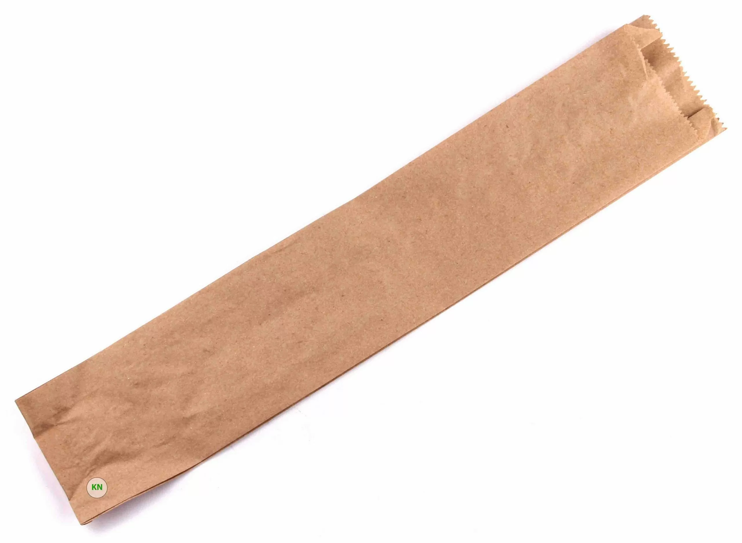 Пакет бумажный коричневый для багета, 100 х 40 х 520 мм