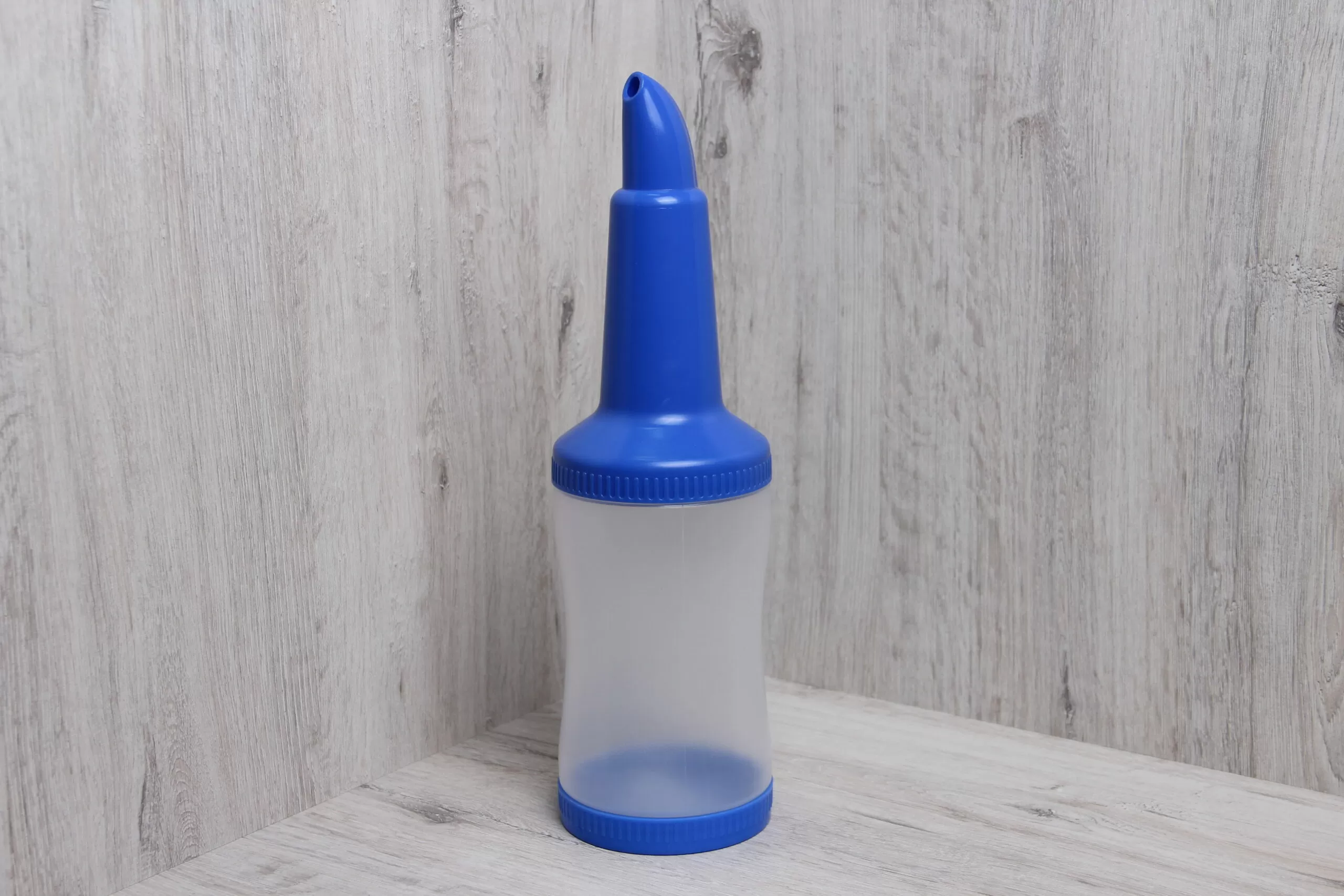 Пляшка з гейзером для дресингу та флейринга блакитна (1,0 л)