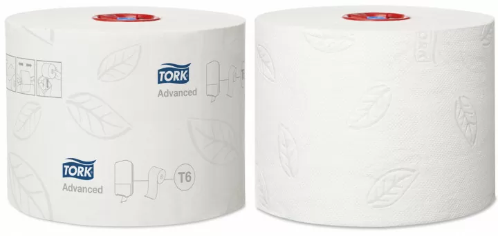 Бумага туалетная в миди-рулонах ТМ Tork, 100 м, арт. 127530