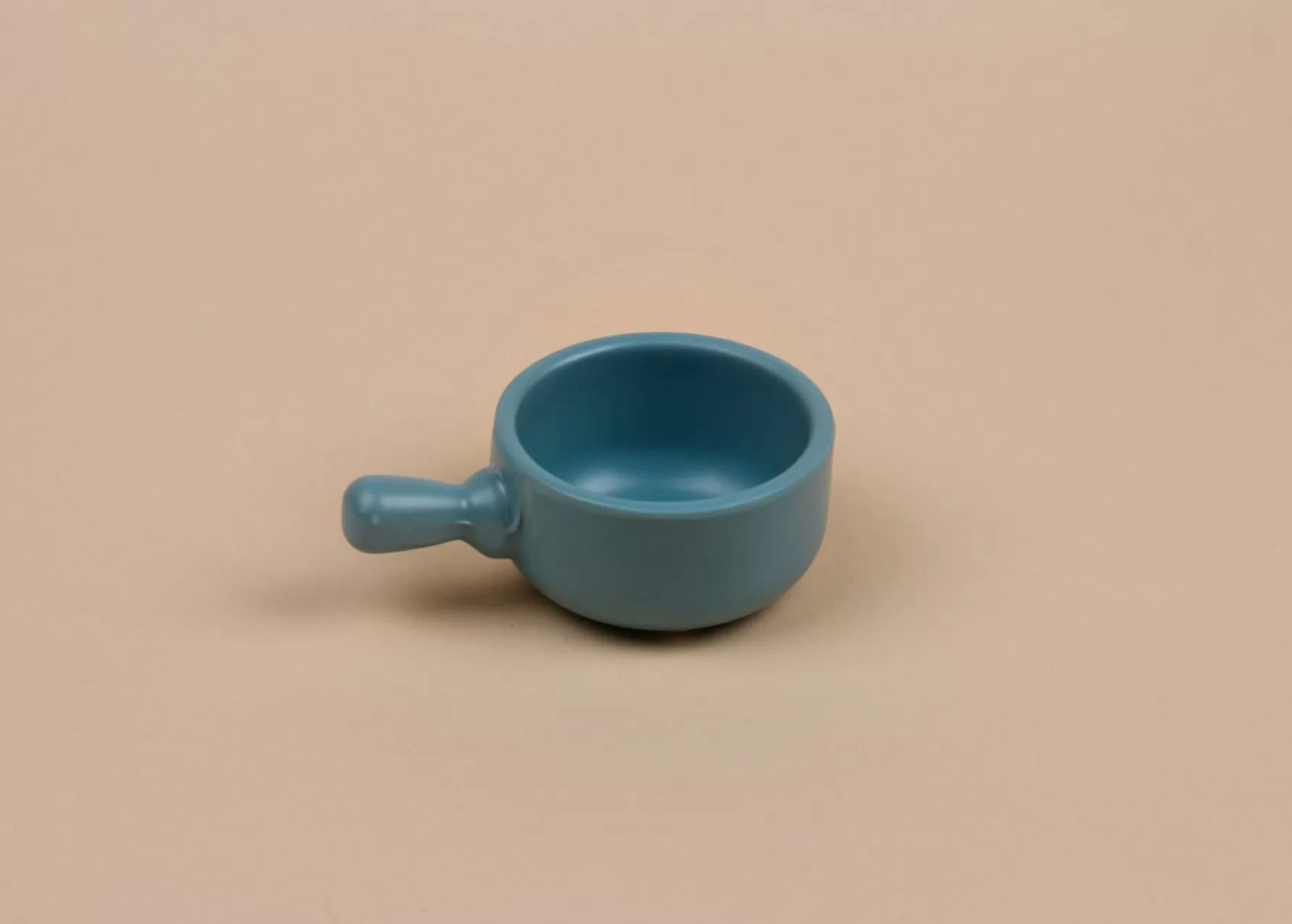 Соусник круглый пастельно-голубой с ручкой, 40 мл, арт. 607066