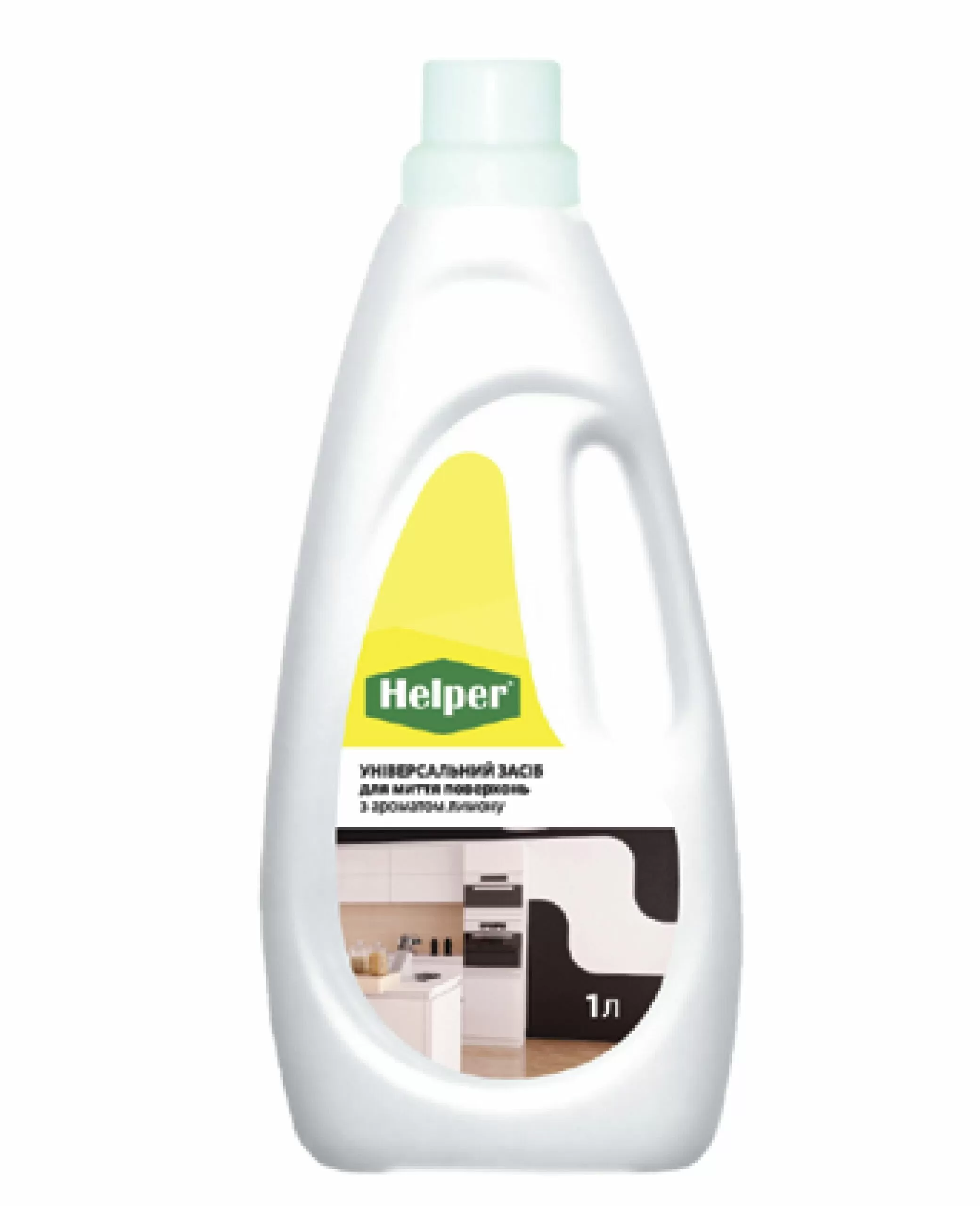 Средство для мытья поверхностей Helper с запахом лимона, 1 л