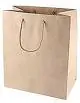 Бум. пакет, с ручками, 320х400х150 мм, коричневый